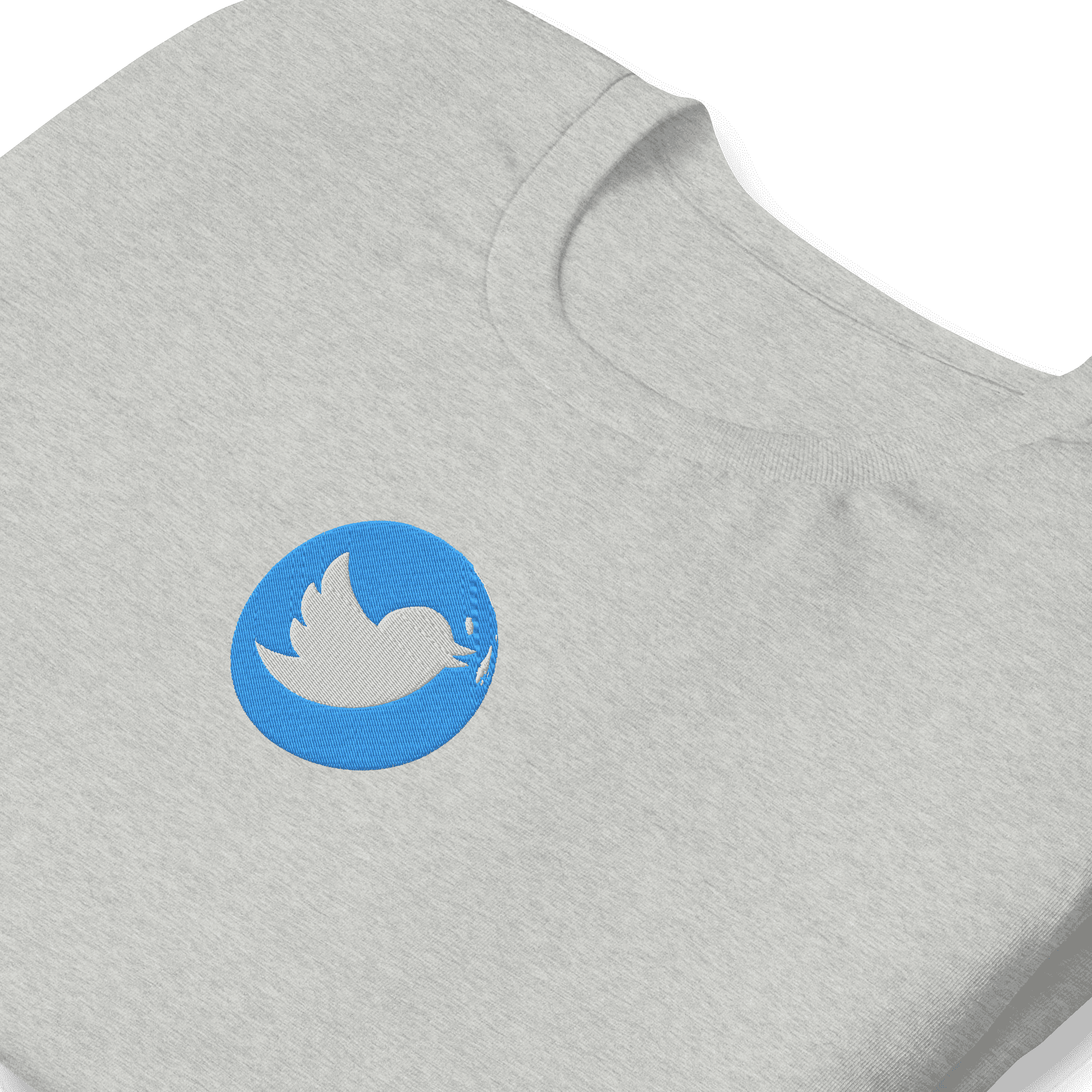 Unisex T-Shirt – altes Twitter LOGO – Ansicht 2