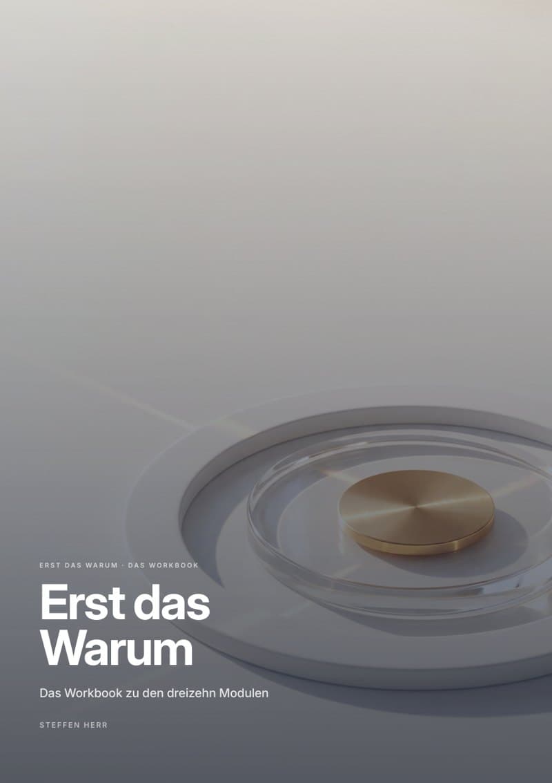 Erst das Warum. Workbook