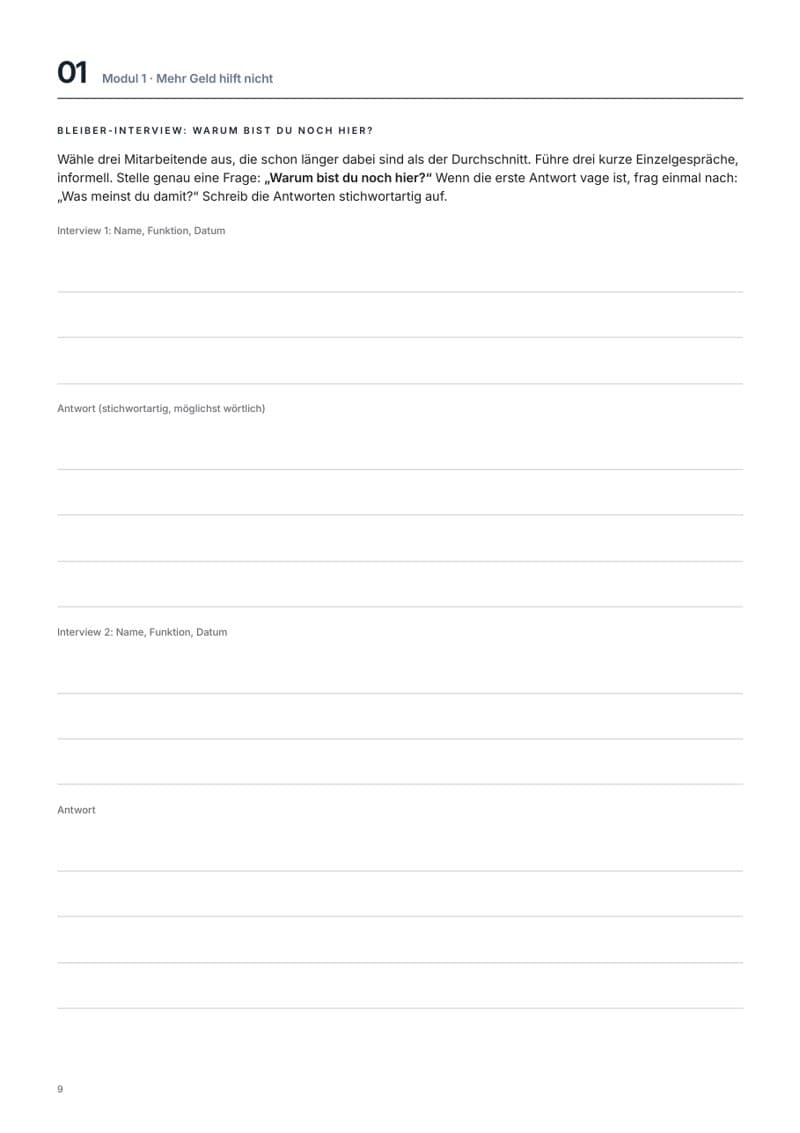 Erst das Warum. Workbook – Ansicht 3