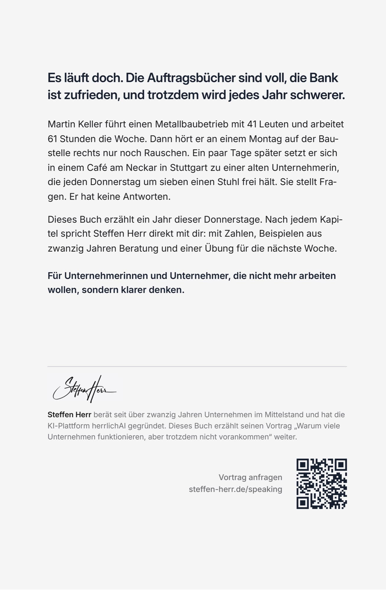Klarer denken statt mehr arbeiten. E-Book – Ansicht 2