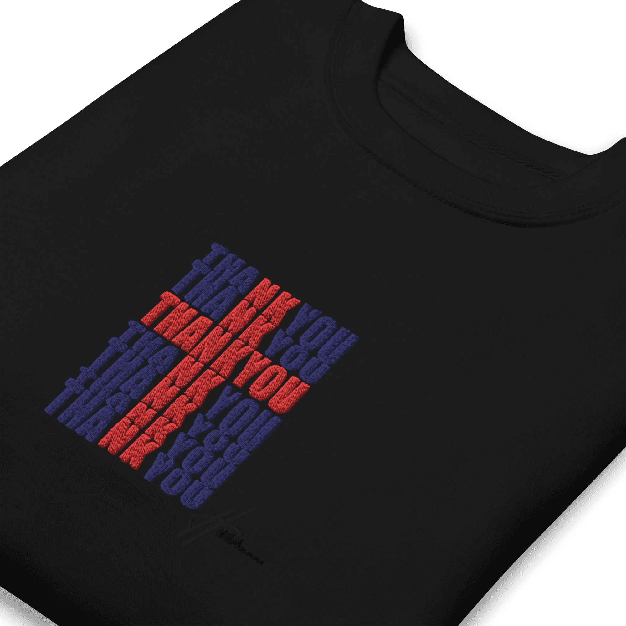 Unisex Sweatshirt „THANK YOU“ – Marke „herr.“ – View 4