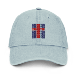 Denim-Mütze - Marke "herr."