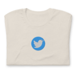 Unisex T-Shirt - altes Twitter LOGO – Bild 7