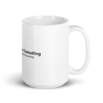 Tasse "Steffen Herr Consulting" - weiße, glänzende Tasse – Bild 4
